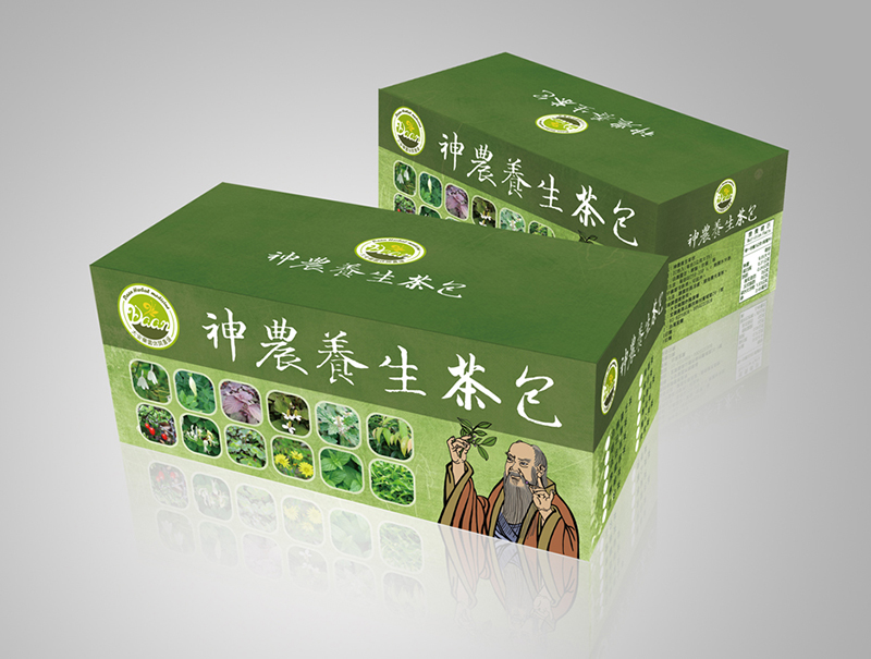 神農養生茶包 包裝設計